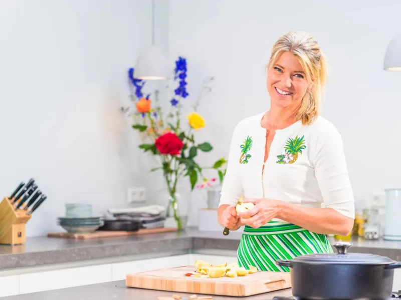 SANDRA ALS HET GEZICHT VAN COOKLOVESHARE
