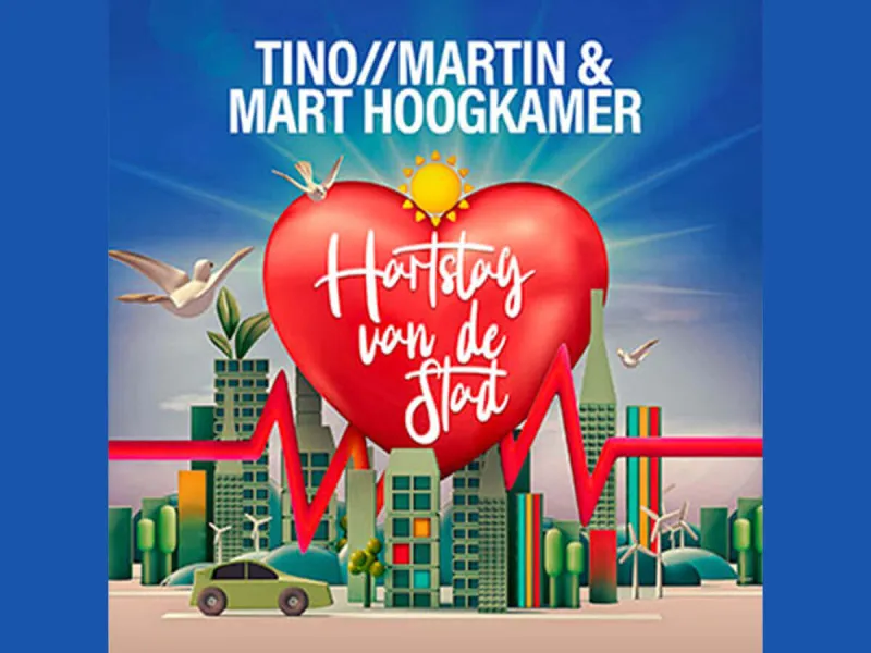 Nieuwe single Tino Martin & Mart Hoogkamer: Hartslag Van De Stad