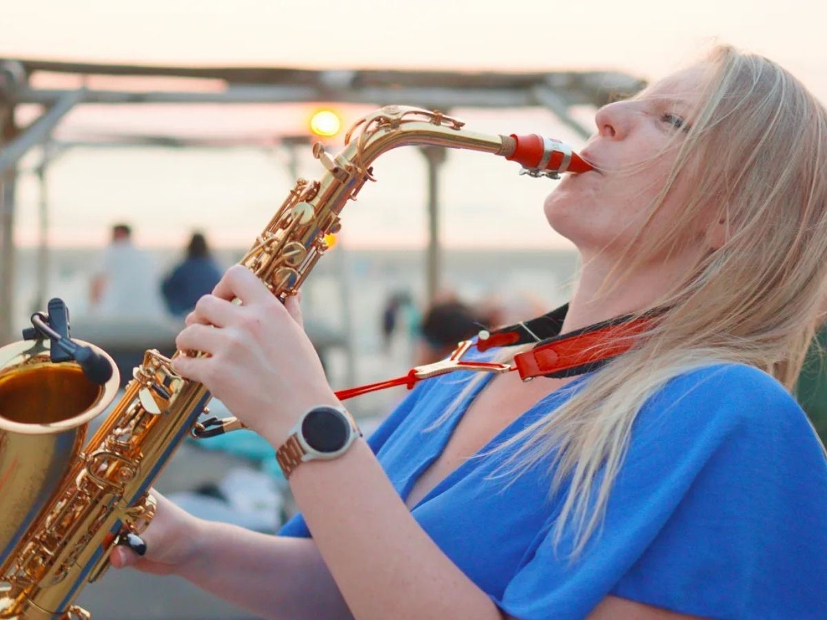 Monique on Sax